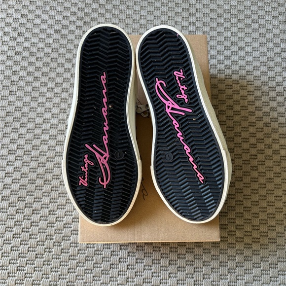 Vintage Havana Blair Glitter Star Sneakers - Picture 3 of 4